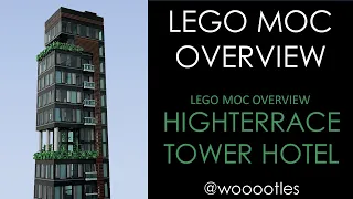 LEGO MOC Overview: Highterrace Tower Hotel - Premium Luxury!