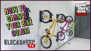 GTA 5 - How To Change BMX Bike Color - Easy Online Glitch Tutorial (1.39)