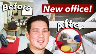 NEW OFFICE TOUR! BUILDING OUR NEW OFFICE | RICHARD YAP