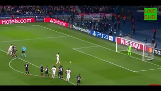 Marcus Rashford penalty against Paris Saint Germain at 90+3 minutes