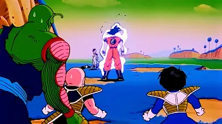 Frieza shoots a laser through Vegeta's heart, Goku Hack crosses the map to fight Frieza