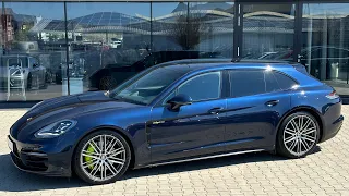 Porsche Panamera 4 E-Hybrid Sport Turismo, nachtblaumetallic, Panorama, BOSE, LED, 21-Zoll