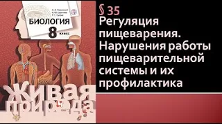 Биология 8 класс. Регуляция пищеварения