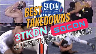 2024 SOCON WRESTLING CHAMPIONSHIP FINALS | BEST TAKEDOWNS