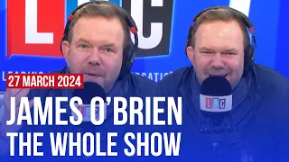 Bogus jobs and belly laughs | James O'Brien - The Whole Show