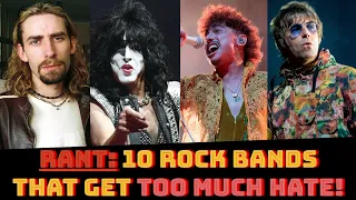 RANT: Top 10 Most OverHATED Rock Bands