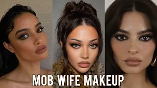 Mob Wife Makeup Tutorials // tiktok compilation