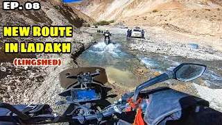 LINGSHED 🔥 New Route in Ladakh | Most Adventurous Ride | Zangla to Lingshed | Extreme Ladakh Ep.8