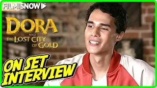 DORA AND THE LOST CITY OF GOLD | Jeff Wahlberg "Diego" On-set Interview