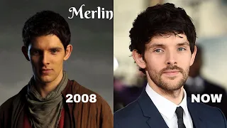 CAST FROM MERLIN 2008. Then and Now