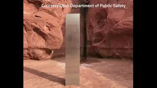 Mystery of the metal monolith found in Utah