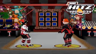 Playing Every Mini-Game in NHL HITZ