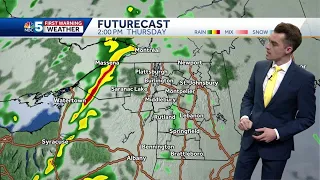 Video: Showers, thunderstorms and wind on Thursday (3-30-22)