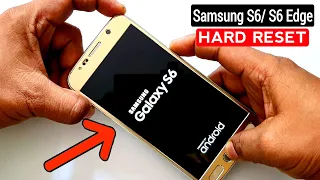 Samsung S6/ S6 Edge Hard Reset |Pattern Unlock |Factory Reset Easy Trick With Keys