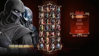 Mortal Kombat 9 - Expert Tag Ladder (Cyber Sub-Zero & Noob/3 Rounds/No Losses)