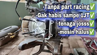 BOREUP HARIAN BEAT/SCOOPY 120CC AMAN BUAT HARIAN | GAK ABIS 1JT NGABB!!!!