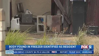 Body Found In Freezer Identified