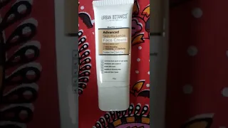 urbanbotanlcs# face white cream unbox review tamil video. YouTube# shots#