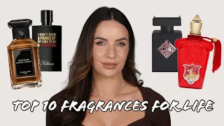 TOP 10 FRAGRANCES FOR LIFE?! 👀