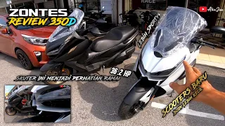 Review Zontes 350D • Lebih Sporty 350cc (36.2 Hp) @akujoe