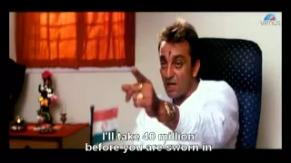 Sanjay Dutt Deals with the MLA (Hathyar)