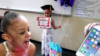 Imani Gets Surprise iPod Touch For Graduation Gift!!