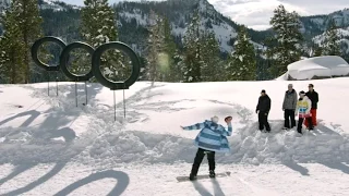 Mountain Top Snow Battle | Dude Perfect