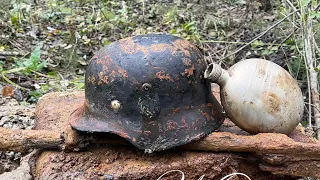 Раскопали нетронутую позицию Вермахта!