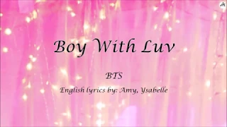 Boy With Luv - English KARAOKE - BTS ft. Halsey