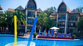 Отель Quattro Family Club Dem Hotel Турция Алания. РумТур номера. Анимация. Территория. Море