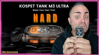 Kospet Tank M3 Ultra è lo smartwatch rugged con GPS e display AMOLED per Android e iPhone