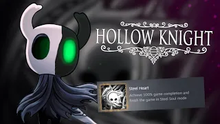 I Beat Hollow Knight Steel Soul 100%