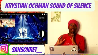 [KRYSTIAN OCHMAN REACTION] Krystian Ochman "Sound of silence"  Półfinał The Voice of Poland 11
