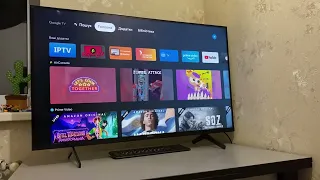 Про операционную систему Google TV телевизор Sony Bravia X85J