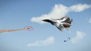 Ukraine Stinger Missile in Action Destroying Russian SU-57 Fighter Jets Completely - Arma 3