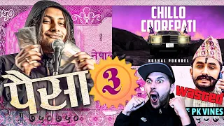 KUSHAL BRUTAL DISS TO MYAKURI?! Reacting to KUSHAL POKHAREL - J Paye Tei- Chillo CrorePati | Paisa 3