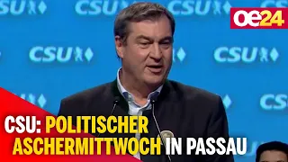 CSU: Politischer Aschermittwoch in Passau | Markus Söder