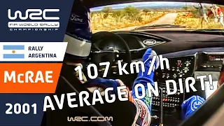McRAE onboard Rally Argentina 2001 - Ford Focus RS WRC - FLAT OUT - MAXIMUM ATTACK!