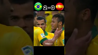 Brazil 🇧🇷 3-0 Spain 🇪🇸 | 2013 Confederation Cup Final | Highlights #shorts #football #youtube