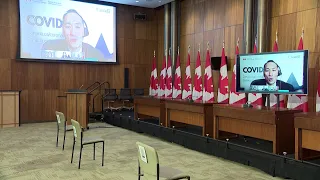 12:00pm EST: Health Canada officials update COVID-19 and vaccines