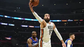 Jonas Valanciunas 7-7 From 3 1st Half Career High 39 Pts vs Clippers! 2021 NBA Season