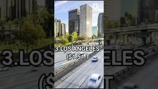Top 5 Richest Cities In The World || #shorts