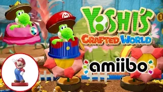 Yoshi's Crafted World | Amiibo Gameplay Trailer