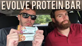 Evolve Plant Based Protein Bar REVIEW | Peanut Butter & Peanut Butter & Jelly