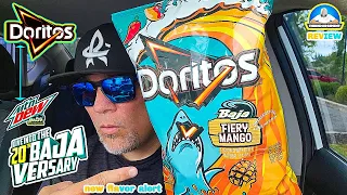 Doritos® Baja Fiery Mango Review! 🔥🥭| Mtn Dew® Baja Blast Doritos®? | BAJAversary | theendorsement