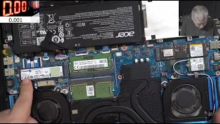 Acer Predator Helios 300 2022 model - Not charging or shutting down in heavy gaming - One fault!