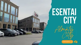 Apartment Esentai City | April 2024 | Walking Tour 4k 60fps | Almaty City