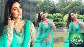 Hina Khan Sameer Bollywood & Hollywood Celebs Eid Mubarak Wishes 2018 Twitter