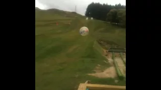 FAIL Zorbing accident