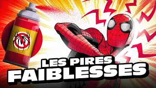 Les 10 FAIBLESSES les PLUS RIDICULES des SUPER-HÉROS !